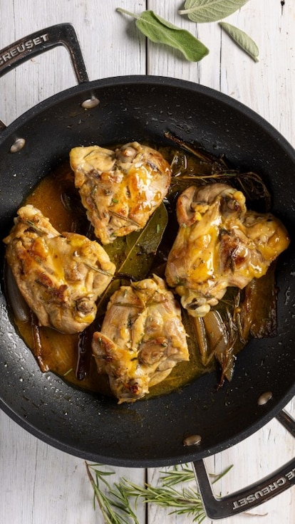 Sovracosce di pollo in padella