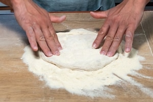 Preparazione Stesura della pizza - Fase 1