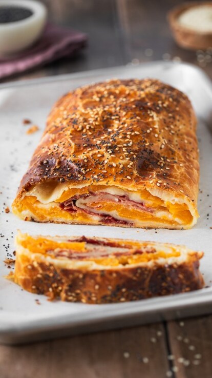 Strudel salato con zucca