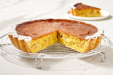 Torta di mele cremosa