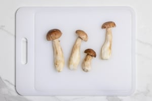 Preparazione Gratin ai funghi - Fase 1