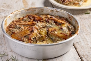 Preparazione Gratin ai funghi - Fase 4