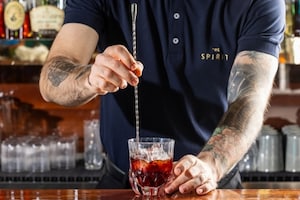 Preparazione Milano Torino cocktail - Fase 2