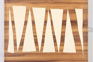 Preparazione Mini croissant con prosciutto e grana - Fase 1