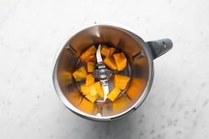 Preparazione Torta alla zucca con il Bimby - Fase 1