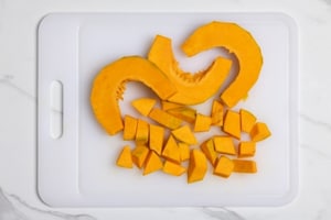 Preparazione Zucca arrosto con Philadelphia - Fase 1