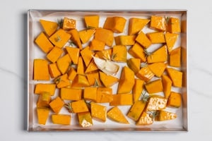 Preparazione Zucca arrosto con Philadelphia - Fase 2