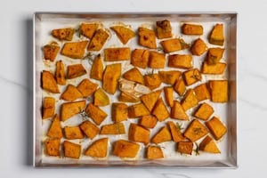 Preparazione Zucca arrosto con Philadelphia - Fase 2