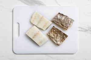 Preparazione Baccalà con patate - Fase 2