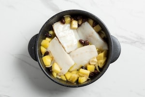 Preparazione Baccalà con patate - Fase 2