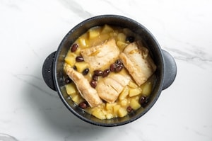 Preparazione Baccalà con patate - Fase 3