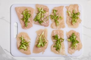 Preparazione Bocconcini di pollo con gorgonzola - Fase 1