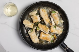 Preparazione Bocconcini di pollo con gorgonzola - Fase 3