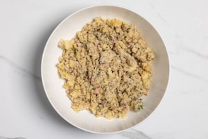 Preparazione Calamari ripieni in padella - Fase 3