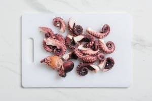 Preparazione Carpaccio di polpo - Fase 2