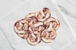 Preparazione Carpaccio di polpo - Fase 5