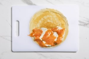 Preparazione Crespelle al salmone - Fase 2