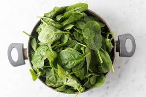 Preparazione Flan di spinaci - Fase 1