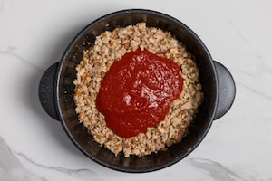 Preparazione Lasagne con ragù di tofu - Fase 3