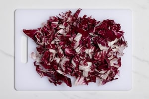 Preparazione Lasagna radicchio e gorgonzola - Fase 1