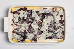 Preparazione Lasagna radicchio e gorgonzola - Fase 4
