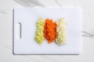 Preparazione Lenticchie e salsiccia - Fase 1