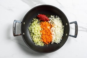 Preparazione Lenticchie e salsiccia - Fase 2