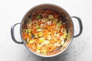 Preparazione Minestrone di verdure - Fase 4