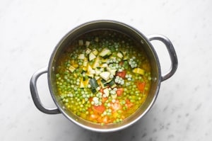 Preparazione Minestrone di verdure - Fase 5