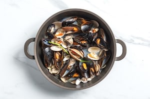 Preparazione Paccheri allo scoglio - Fase 4