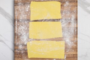 Preparazione Pasta fresca vegana - Fase 2