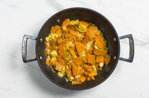 Preparazione Pasta zucca e salsiccia - Fase 3