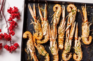 Scampi al forno