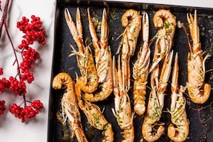 Preparazione Scampi al forno - Fase 3