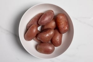 Preparazione Smashed potatoes con gorgonzola - Fase 1