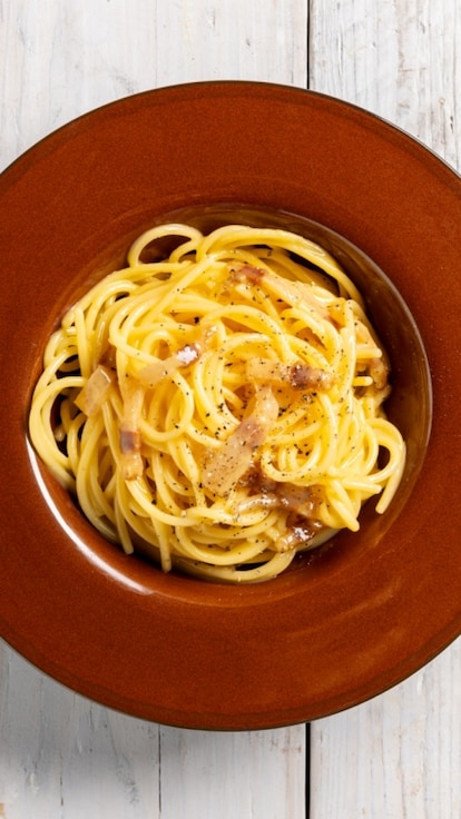 Spaghetti alla carbonara senza glutine