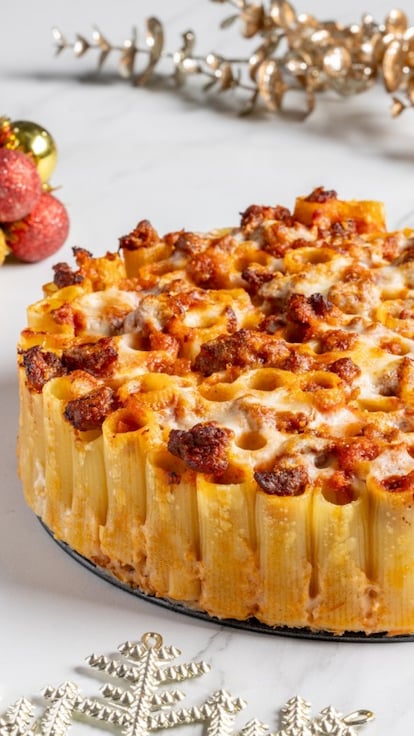Timballo di rigatoni
