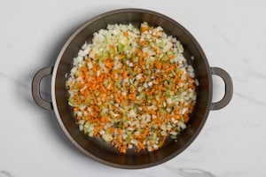 Preparazione Timballo di rigatoni - Fase 1