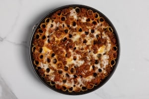 Preparazione Timballo di rigatoni - Fase 6