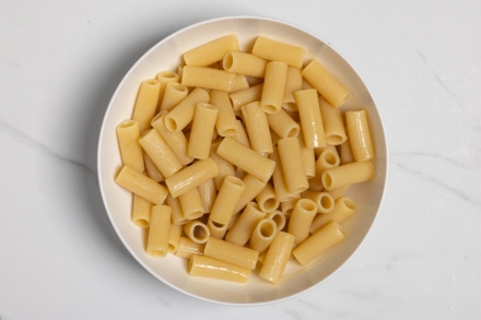 Preparazione Timballo di rigatoni - Fase 3 Preparazione Timballo di rigatoni - Fase 3