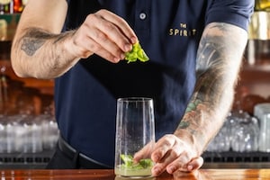 Preparazione Virgin mojito - Fase 2