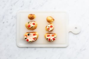 Preparazione Alberi di Natale di croissant - Fase 3