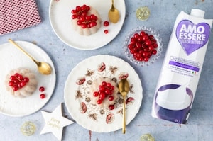 Preparazione Biancomangiare senza lattosio - Fase 4