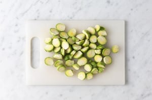 Preparazione Cavoletti di Bruxelles arrosto - Fase 1