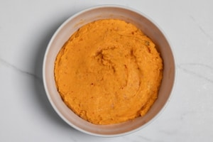 Preparazione Polpette di patate dolci con il kimchi - Fase 3