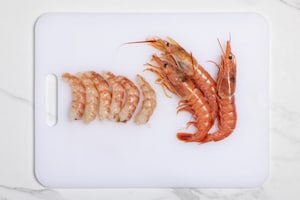 Preparazione Spaghetti con gamberoni - Fase 1