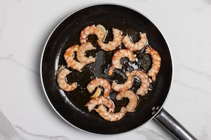 Preparazione Spaghetti con gamberoni - Fase 2