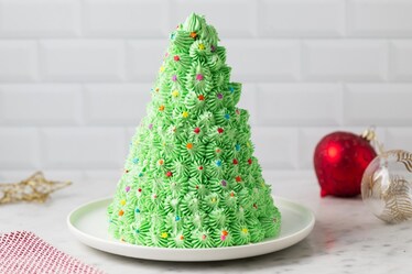 Torta albero di Natale