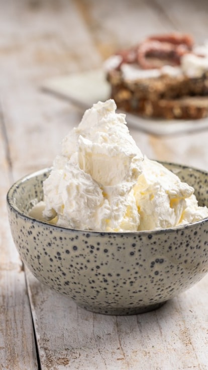 Burro montato salato