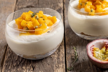 Cheesecake al bicchiere